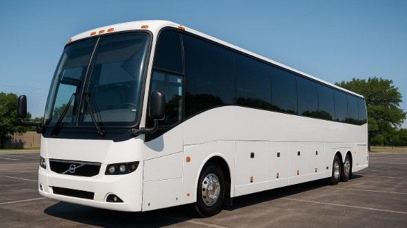 Exterior of Charter Bus Company Flint's 50 Passenger Party Bus in Flint