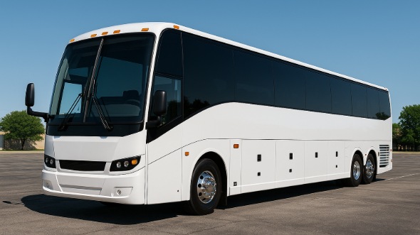 Exterior of Charter Bus Company Muncie's 50 Passenger Party Bus in Muncie